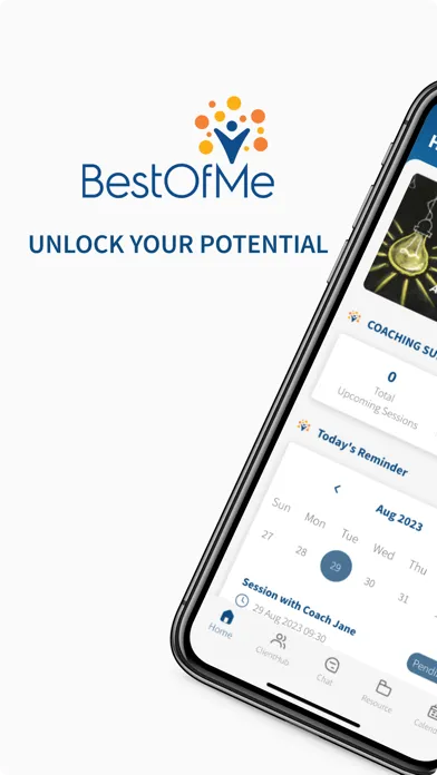 Скриншоты BestOfMe (For Coaches)