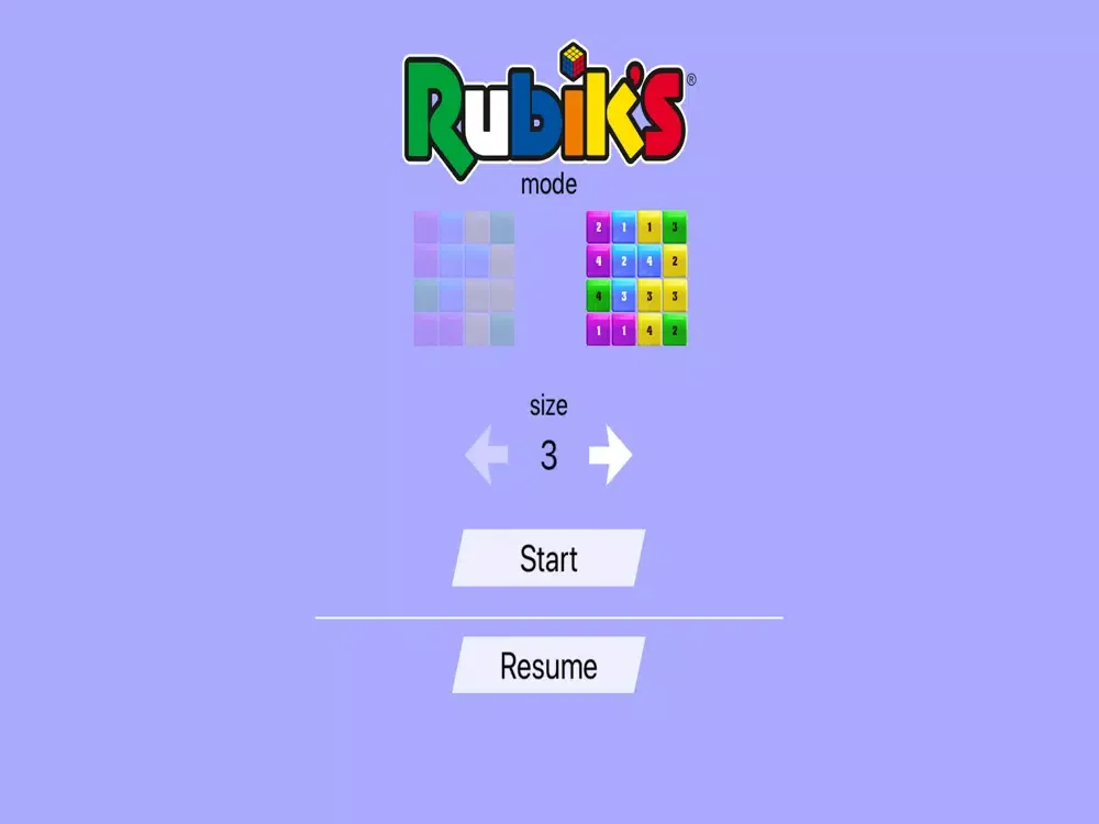 Capturas de tela do Rubik's NoHu iPad 