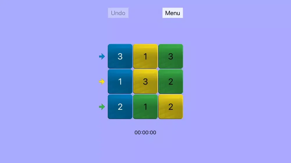 Capturas de tela do Rubik's NoHu