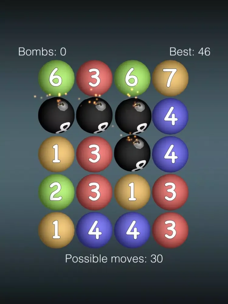 Скриншоты 8Bomb iPad 