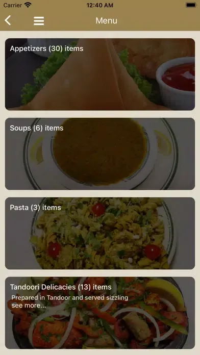 Bombay Cuisine & Banquet Hall Screenshots