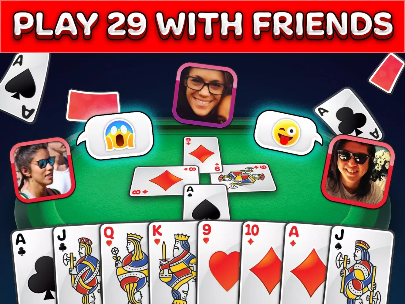 Card Game 29 - Multiplayer Pro Screenshots