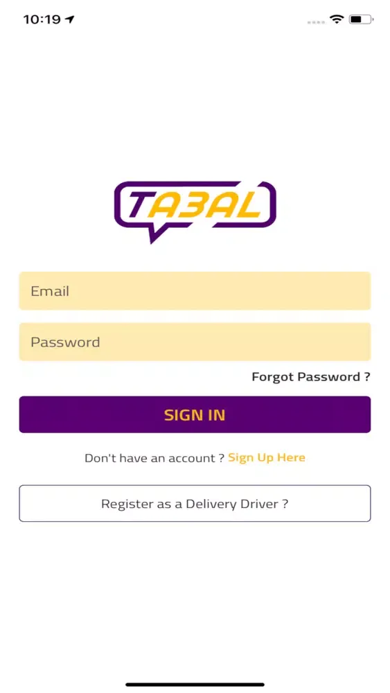 TAAL Delivery应用截图
