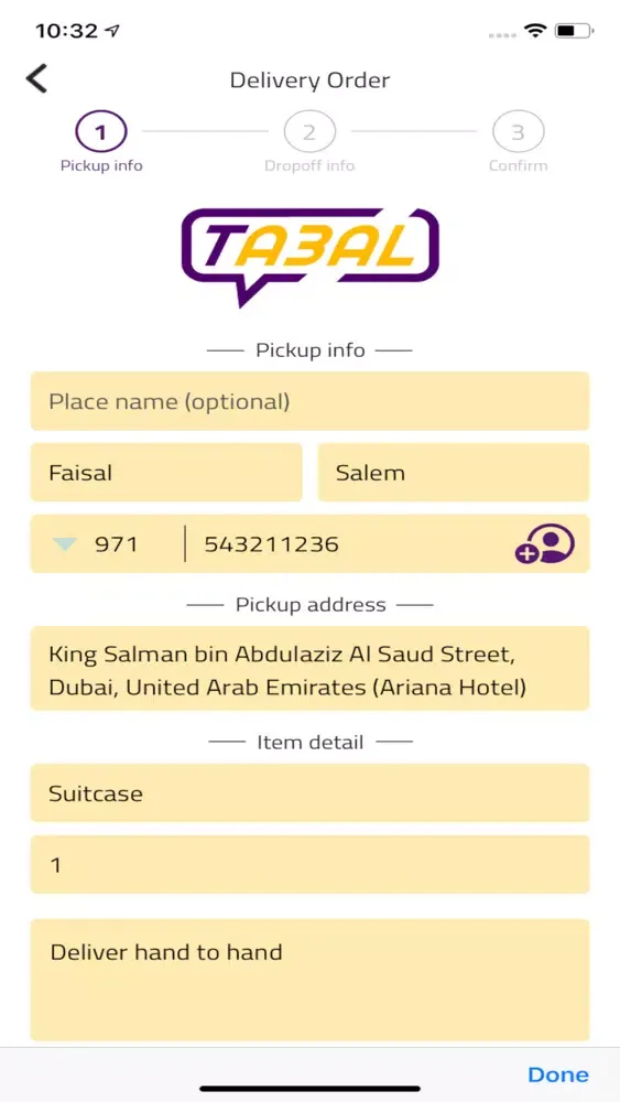 TAAL Delivery应用截图
