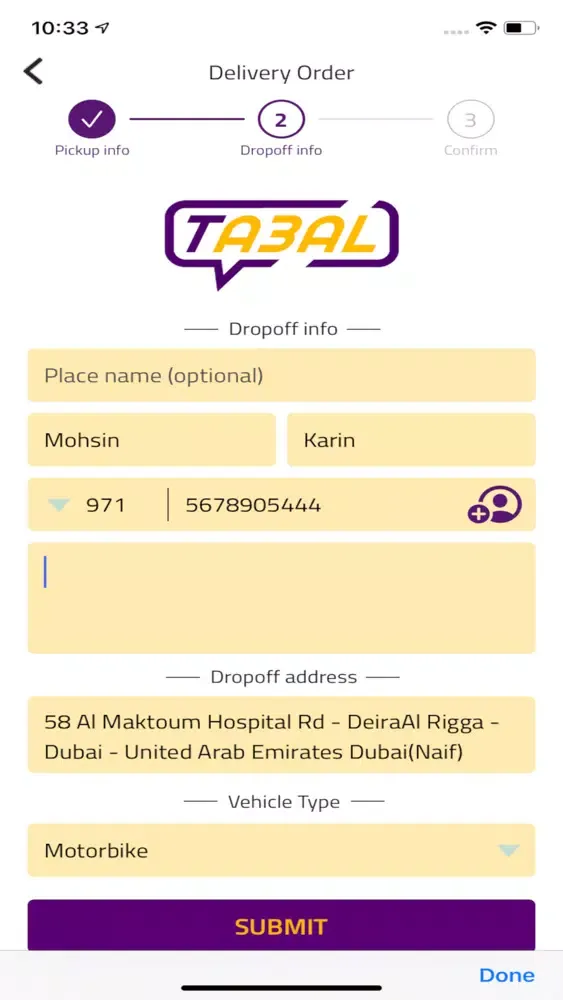 TAAL Delivery应用截图