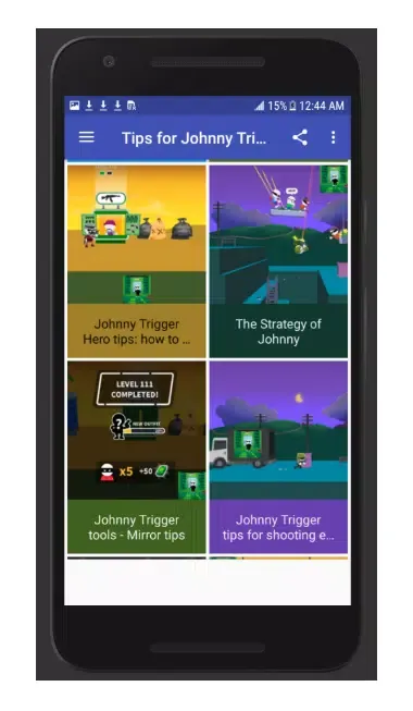 Tangkapan layar Tips for Johnny Trigger