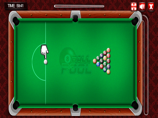 Tangkapan skrin 8 Ball Pool Prof iPad 