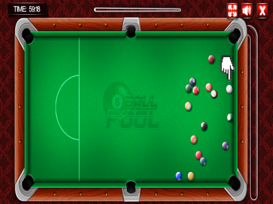 Tangkapan skrin 8 Ball Pool Prof iPad 