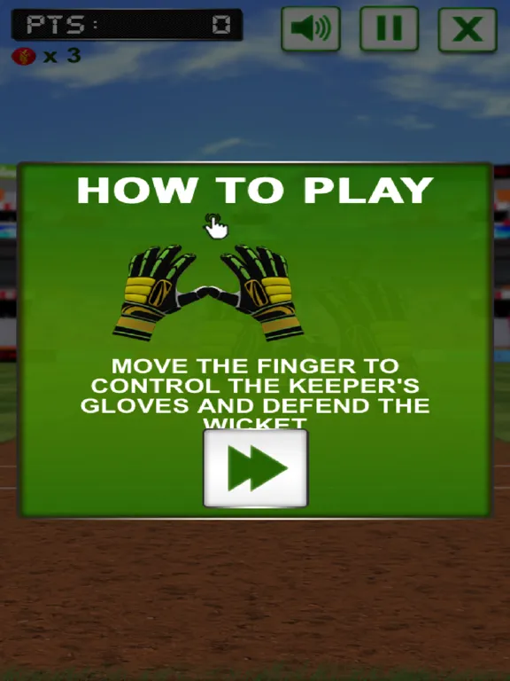 Cricket Fielder Challenge Pro iPad  स्क्रीनशॉट