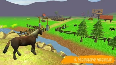 Captures d'écran de Farm Animals Horse Simulator