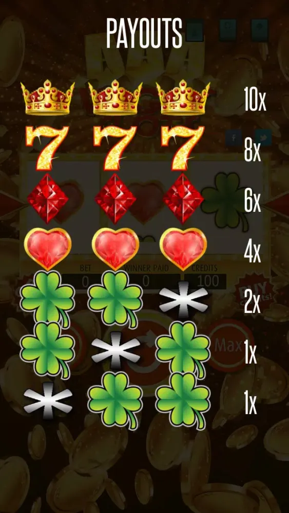 Captures d'écran de AAA Vegas Slots - Lucky Las Vegas Slot Game