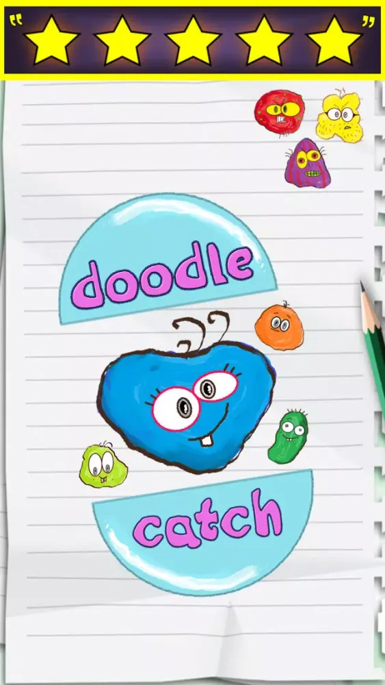 Capturas de pantalla de Doodle Catch - Fun Shoot The Bad Guy Game