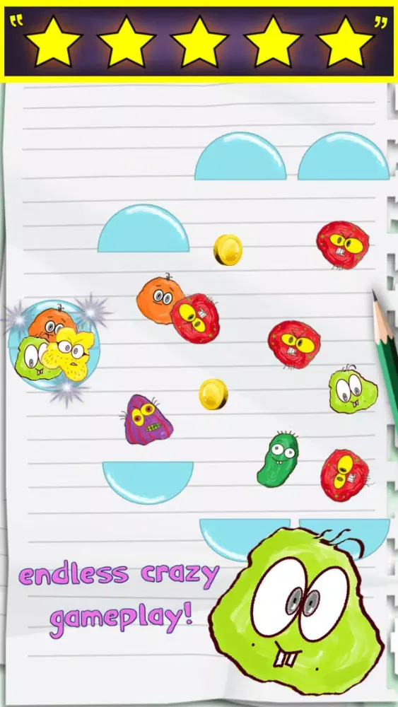 Capturas de pantalla de Doodle Catch - Fun Shoot The Bad Guy Game
