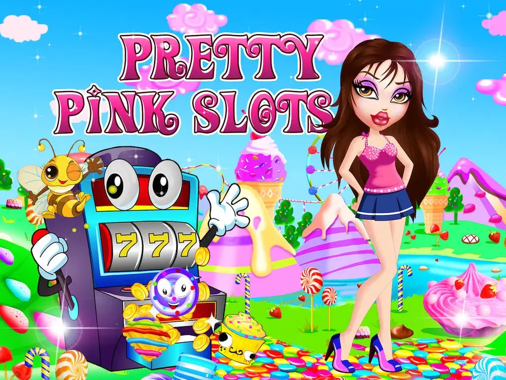 ภาพหน้าจอของ Pretty Pink Slots - Sweet Candy Slot Fun Game iPad 