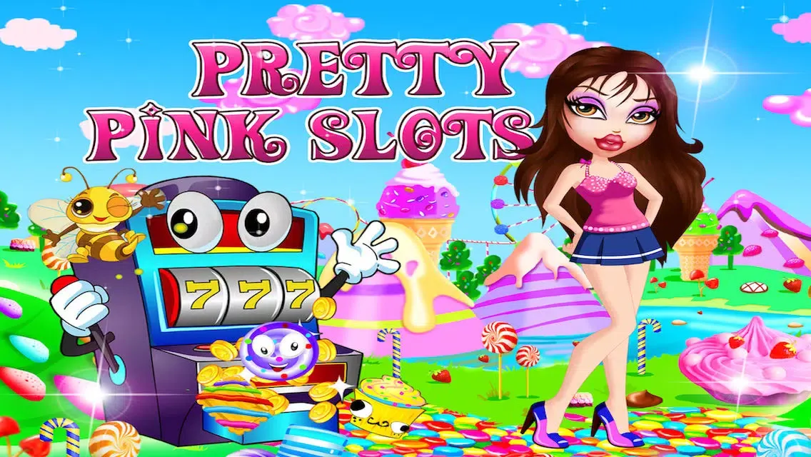 ภาพหน้าจอของ Pretty Pink Slots - Sweet Candy Slot Fun Game