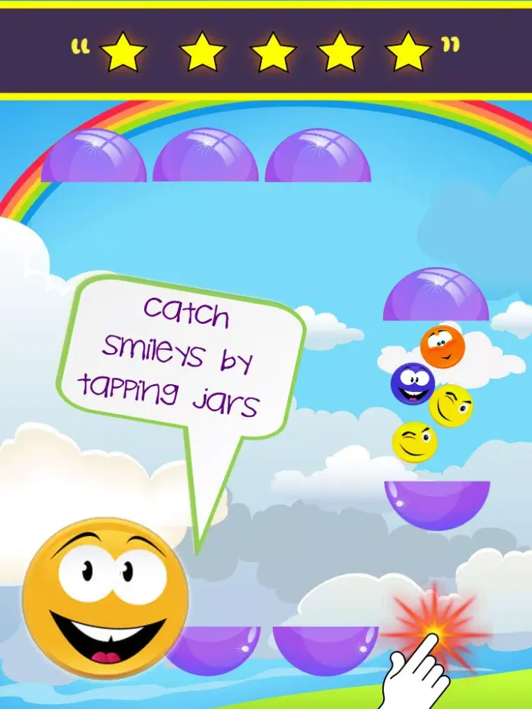 Screenshot di Smiley Catch iPad 
