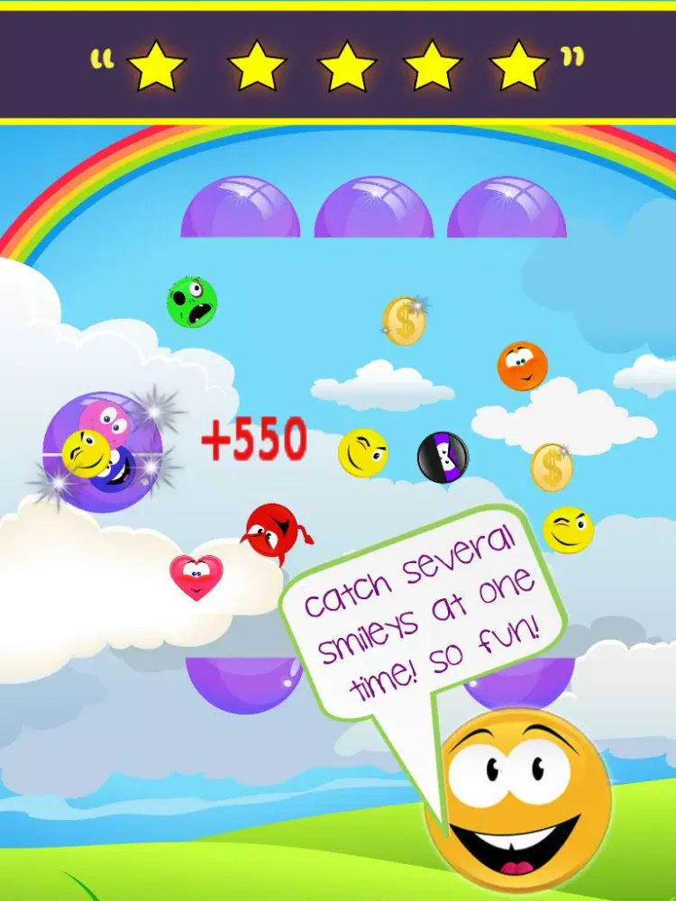Screenshot di Smiley Catch iPad 