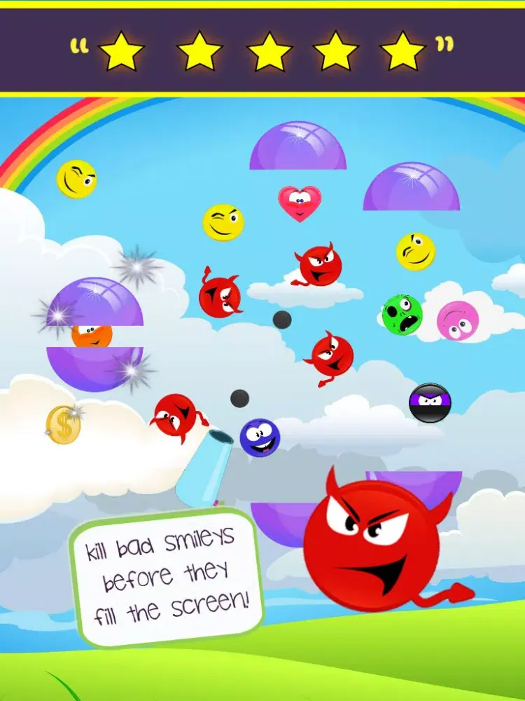 Screenshot di Smiley Catch iPad 
