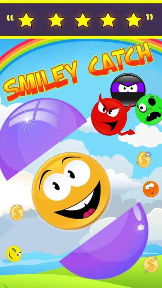 Screenshot di Smiley Catch