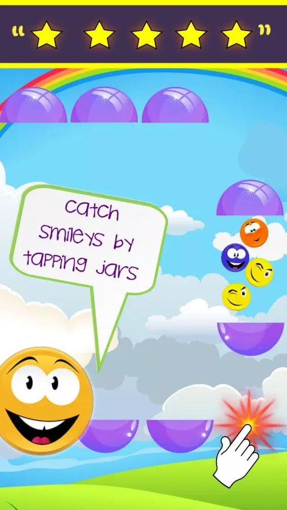 Screenshot di Smiley Catch