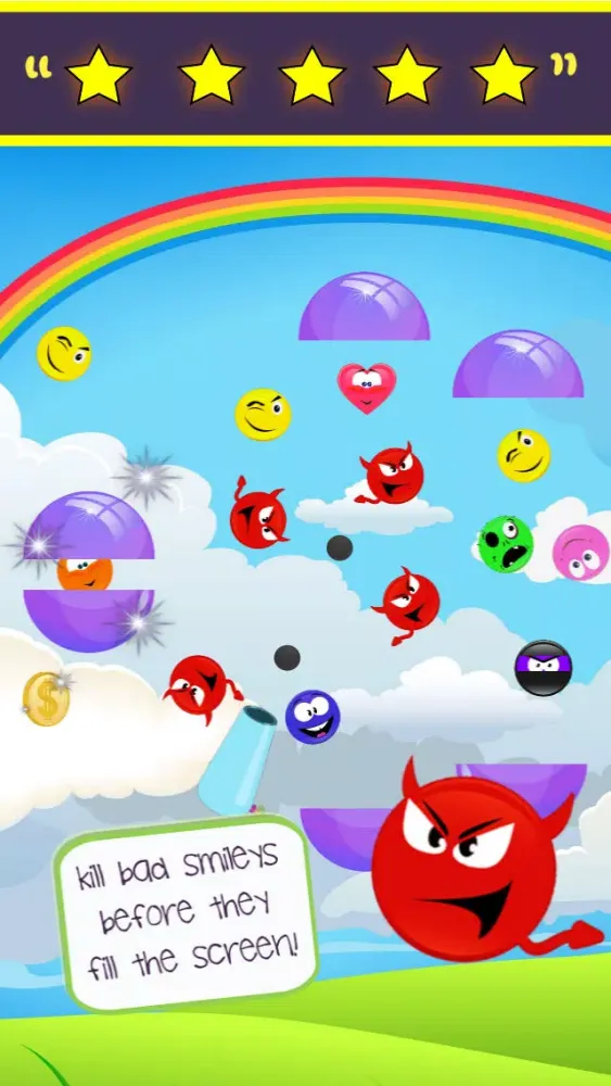 Screenshot di Smiley Catch