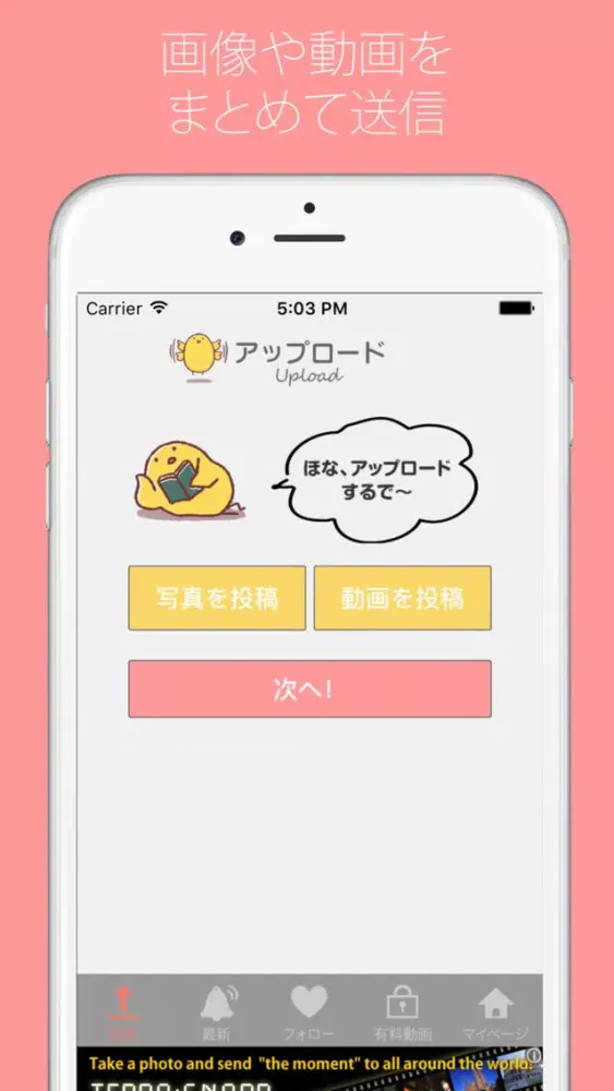 Скриншоты ひよこ動画 - 動画をみんなに共有！販売もできる！ -