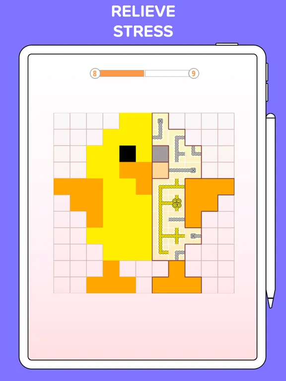 Tangkapan layar Color Knots Puzzle iPad 