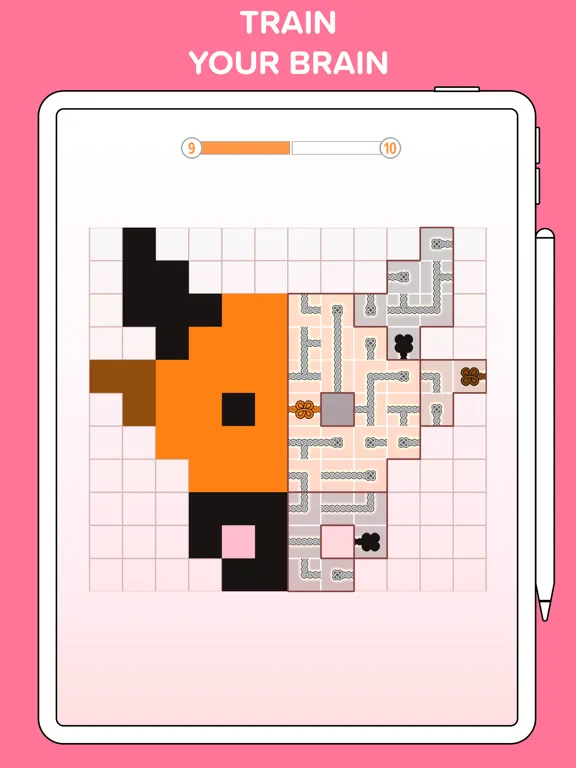 Tangkapan layar Color Knots Puzzle iPad 