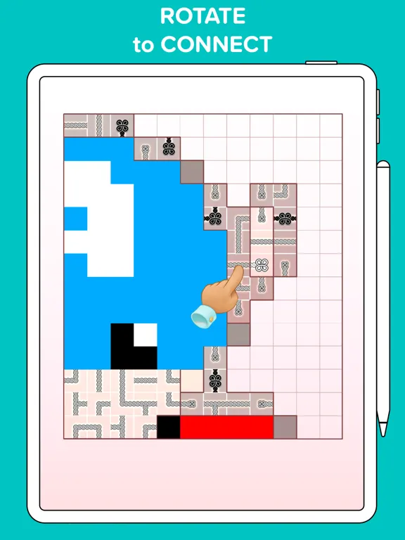 Tangkapan layar Color Knots Puzzle iPad 