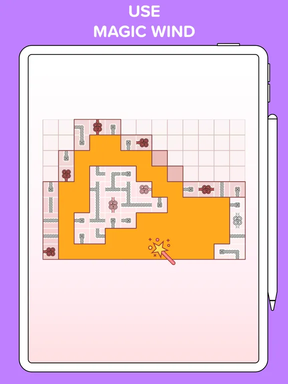 Tangkapan layar Color Knots Puzzle iPad 
