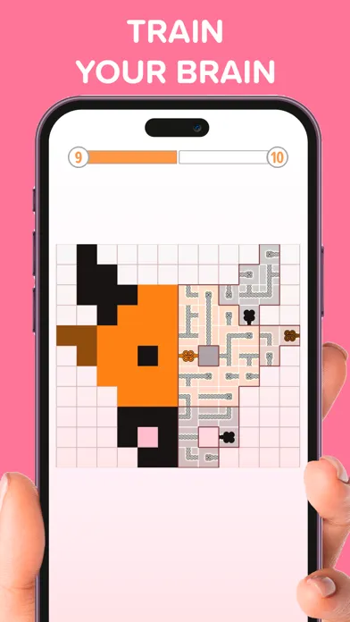 Tangkapan layar Color Knots Puzzle