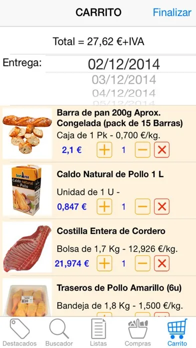 bonÀrea food service سکرین شاٹس