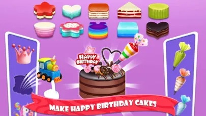 Cake maker & decorating games应用截图