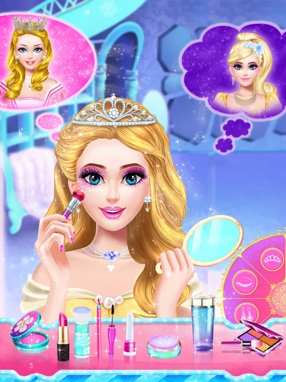 Princess dress up fashion game iPad  स्क्रीनशॉट