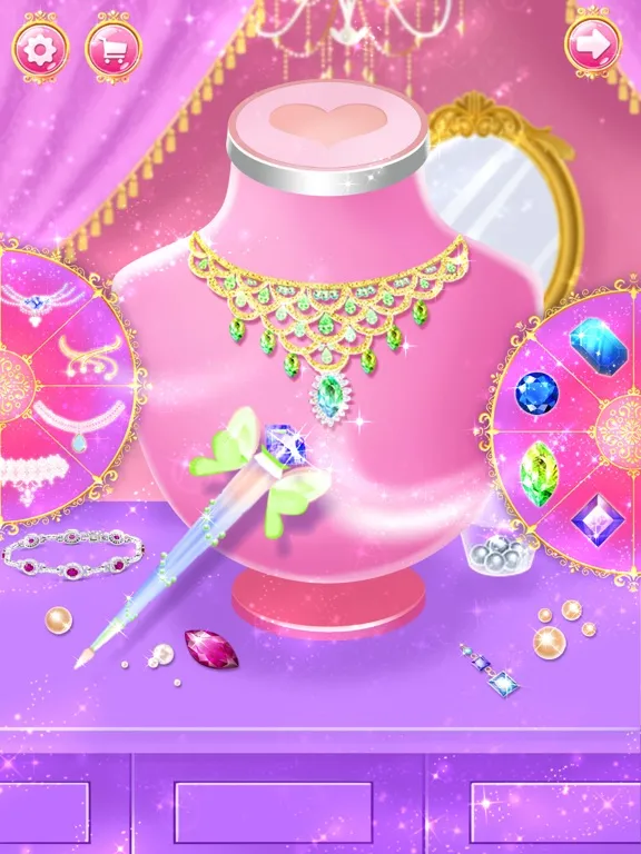 Princess dress up fashion game iPad  स्क्रीनशॉट