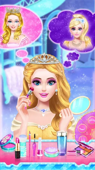 Princess dress up fashion game स्क्रीनशॉट