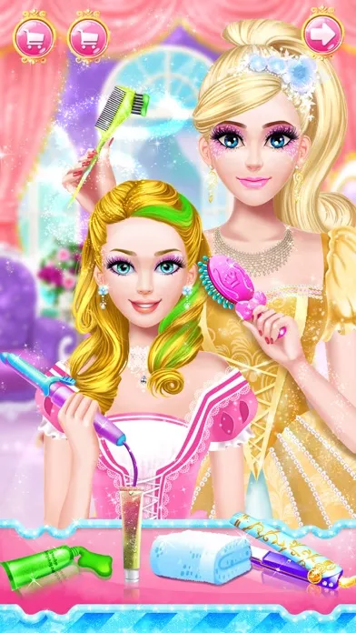 Princess dress up fashion game स्क्रीनशॉट