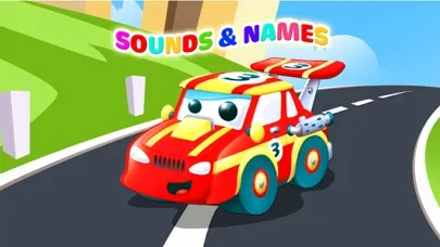 Cars for kids 2 -5  year olds سکرین شاٹس