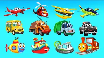 Cars for kids 2 -5  year olds سکرین شاٹس