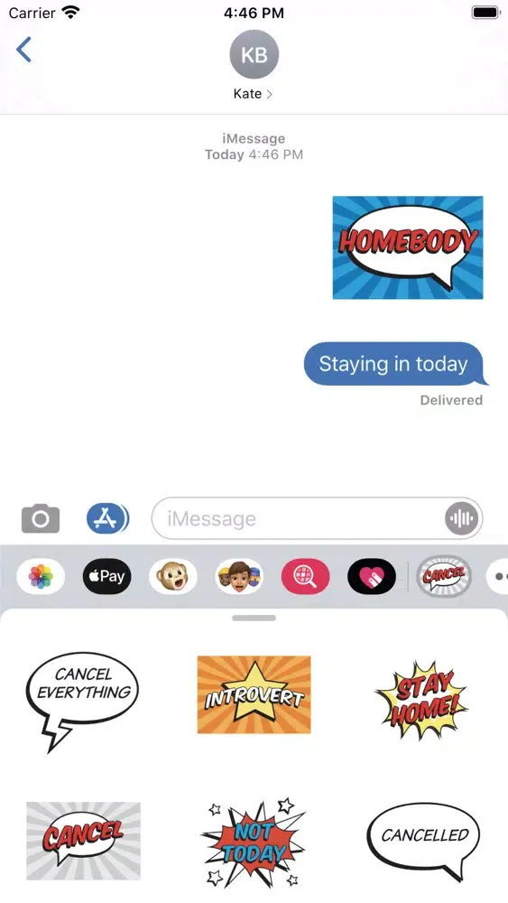 تصاویر Cancel Everything Stickers