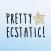 Pretty Ecstatic! Text Stickers
