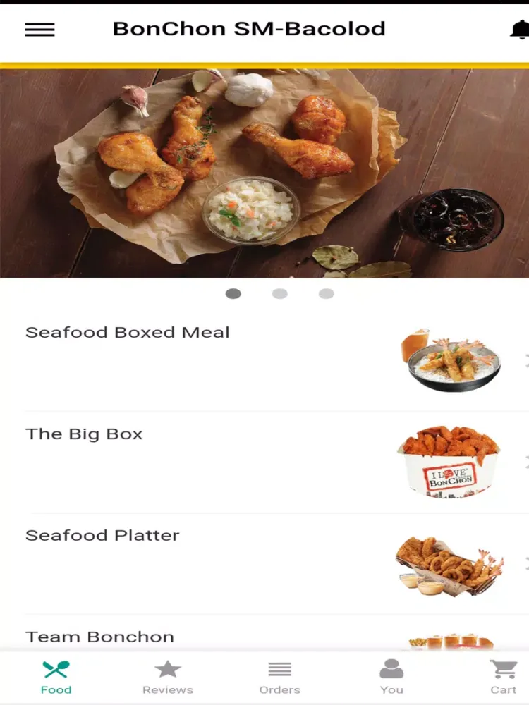 Zrzuty ekranu BonChon Bacolod iPad 