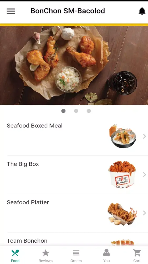Zrzuty ekranu BonChon Bacolod