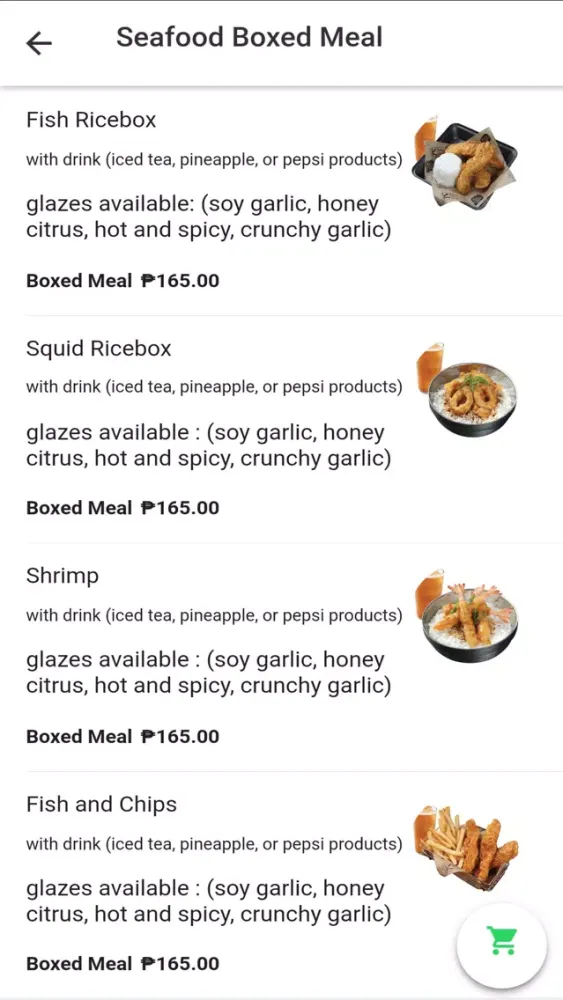 Zrzuty ekranu BonChon Bacolod