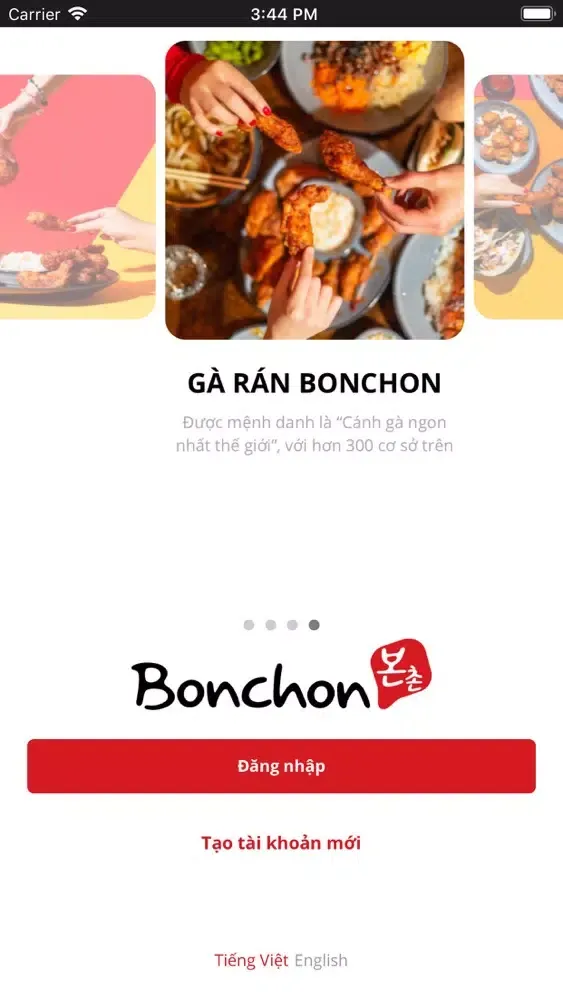Bonchon VN應用截圖