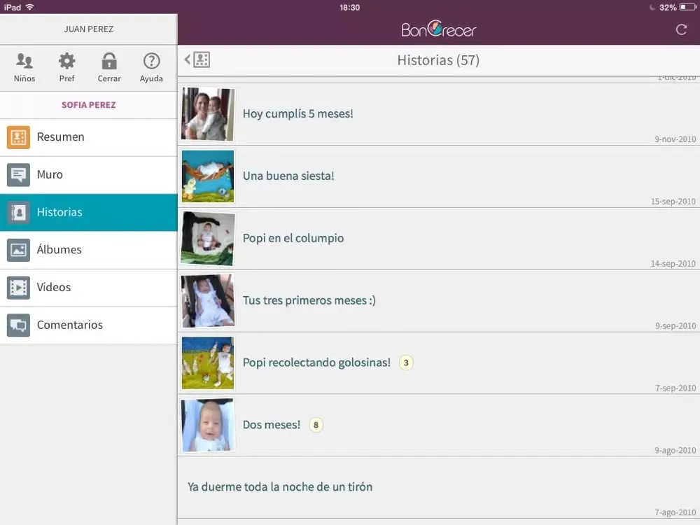BonCrecer - Momentos para recordar iPad  Screenshots