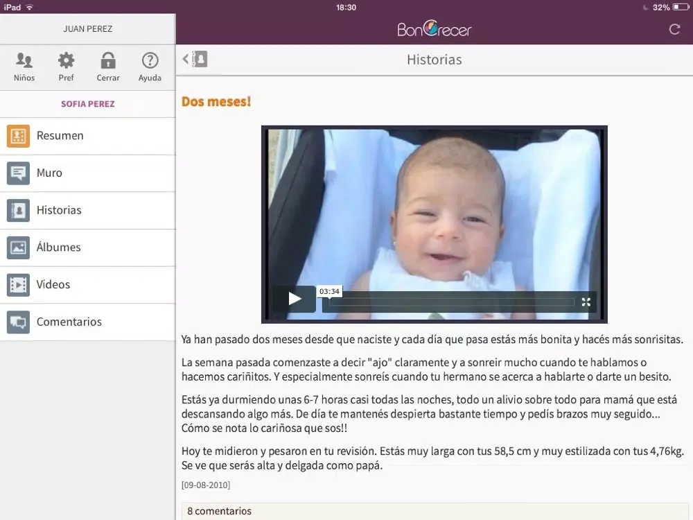 BonCrecer - Momentos para recordar iPad  Screenshots
