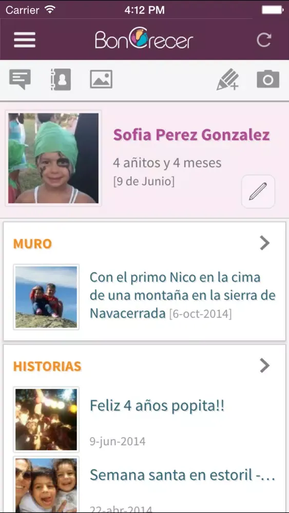 BonCrecer - Momentos para recordar Screenshots