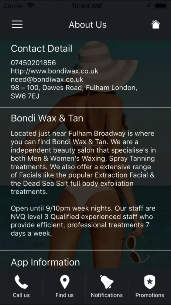 Zrzuty ekranu Bondi Wax