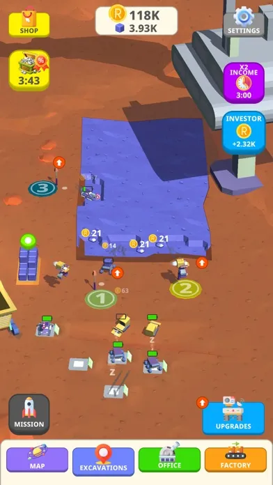 Ảnh chụp màn hình của Idle Space: Upgrade Games